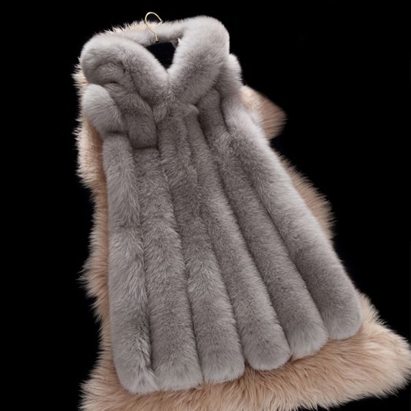 women's fur faux hjqjljls winter women fluffy vest hooded female thick warm sleeveless artificial coat waistcoat jacket 221122, Black
women's fur faux hjqjljls winter women fluffy vest hooded female thick warm sleeveless artificial coat waistcoat jacket 221122, Black