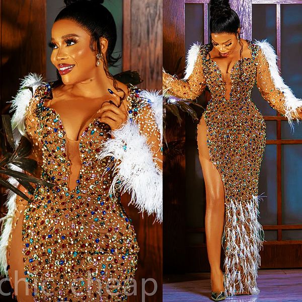 2022 arabic aso ebi champagne luxurious prom dresses beaded crystals evening formal party second reception birthday engagement gowns dress z, Black
2022 arabic aso ebi champagne luxurious prom dresses beaded crystals evening formal party second reception birthday engagement gowns dress z, Black