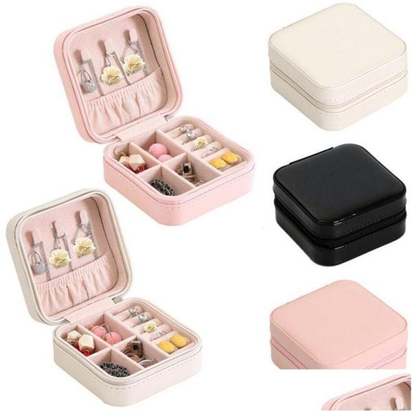 jewelry boxes portable pu leather jewelry box small travel jewellery organizer storage case for rings earrings necklace beads pendan dhrnc, Black;white
jewelry boxes portable pu leather jewelry box small travel jewellery organizer storage case for rings earrings necklace beads pendan dhrnc, Black;white