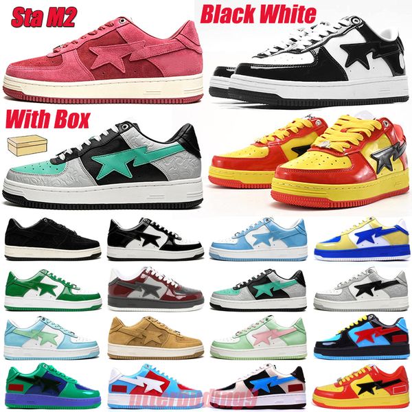 with box new casual shoes sta m2 women mens trainers blue yellow brown grey green white ma blue red pink sneakers 36-45
with box new casual shoes sta m2 women mens trainers blue yellow brown grey green white ma blue red pink sneakers 36-45