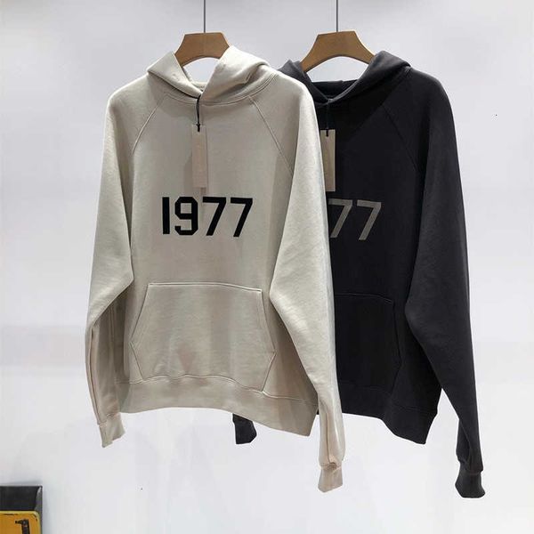 men's hoodie 22 winter new duplex ess big pocket 1977 letter printing plush couple long sleeve top, Black
men's hoodie 22 winter new duplex ess big pocket 1977 letter printing plush couple long sleeve top, Black