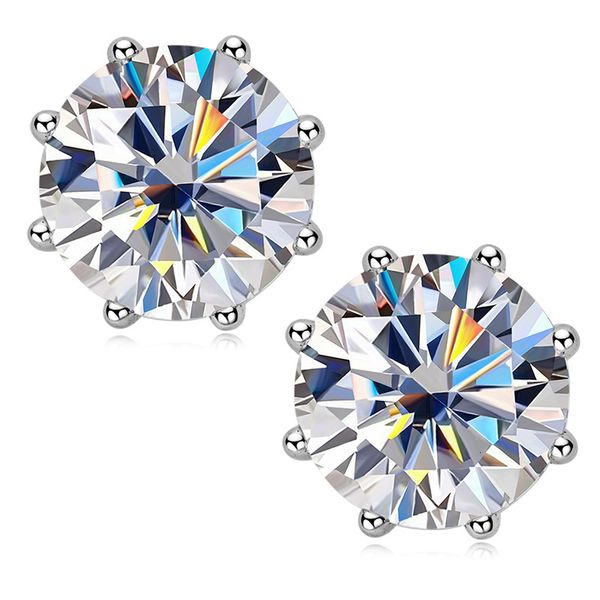 stud cosya real 2 carat earrings with gra 8 claws for women 100% 925 sterling silver sparkling wedding fine jewelry 221119, Golden;silver
stud cosya real 2 carat earrings with gra 8 claws for women 100% 925 sterling silver sparkling wedding fine jewelry 221119, Golden;silver