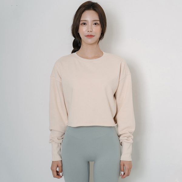 ll59 women's yoga causal sweatshirts loose fit long sleeve sweater ladies cotton workout athletic gym shirts causal clothing, White
ll59 women's yoga causal sweatshirts loose fit long sleeve sweater ladies cotton workout athletic gym shirts causal clothing, White