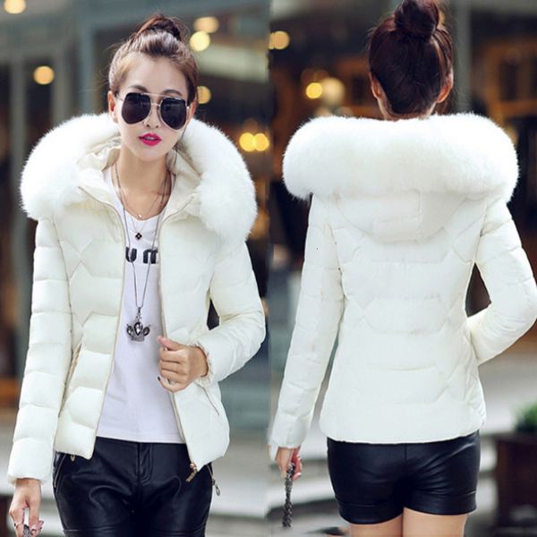 womens jackets autumn winter hooded coat jacket women female warm down cotton with feather collar outerwear short parka jaqueta feminina 221, Black;brown
womens jackets autumn winter hooded coat jacket women female warm down cotton with feather collar outerwear short parka jaqueta feminina 221, Black;brown