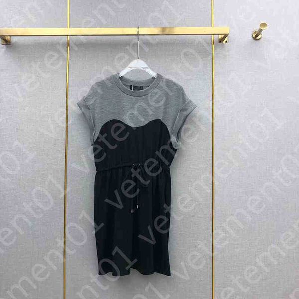 designer dresses brand logo embroidery sequins contrast color casual dress slim fit comfortable a-type skirt retro style temperament luxurio, Black;gray
designer dresses brand logo embroidery sequins contrast color casual dress slim fit comfortable a-type skirt retro style temperament luxurio, Black;gray