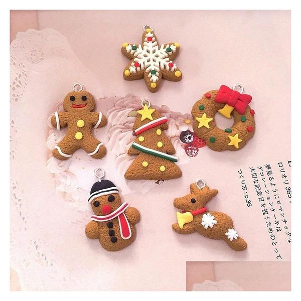 charms christmas charms pendants flatback polymer clay cabochon for diy necklace earring keyring jewelry making accessories drop del dh8sq, Bronze;silver
charms christmas charms pendants flatback polymer clay cabochon for diy necklace earring keyring jewelry making accessories drop del dh8sq, Bronze;silver