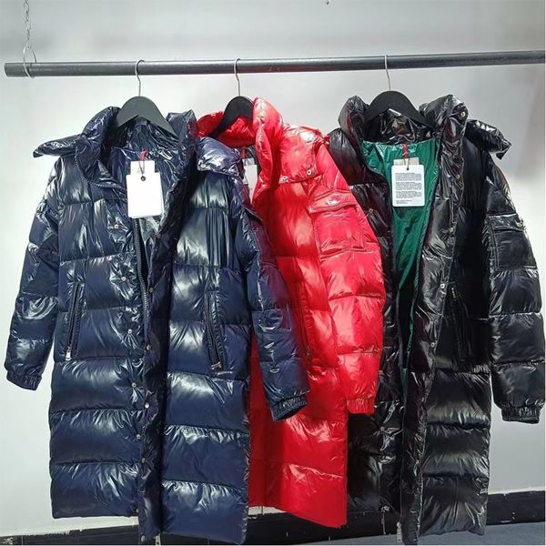 winter mens down coats womens glossy puffer jackets thick warm parkas coat fashion men long hood removable down jacket classic outerwear 22f, Black
winter mens down coats womens glossy puffer jackets thick warm parkas coat fashion men long hood removable down jacket classic outerwear 22f, Black