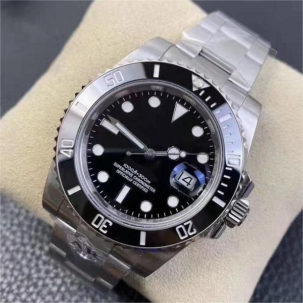 luxury watch for men machanical movement stainless steel strap water proof mens wristwatch black bezel batman fashion mens watches, Slivery;brown
luxury watch for men machanical movement stainless steel strap water proof mens wristwatch black bezel batman fashion mens watches, Slivery;brown