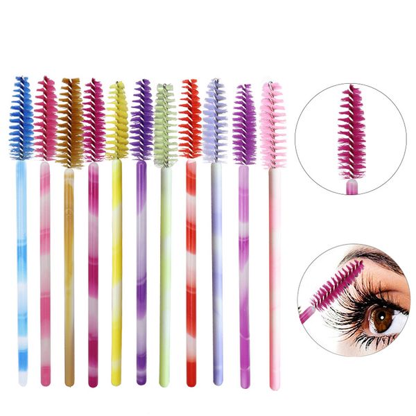 50pcs disposable applicators nylon eyelash brush stick color rod eyelash comb roller eyebrow brushes
50pcs disposable applicators nylon eyelash brush stick color rod eyelash comb roller eyebrow brushes