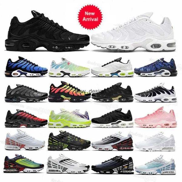 2023 tn plus 3 running shoes tn mens women triple white black laser blue volt glow oreo womens breathable sneakers trainers outdoor sports
2023 tn plus 3 running shoes tn mens women triple white black laser blue volt glow oreo womens breathable sneakers trainers outdoor sports