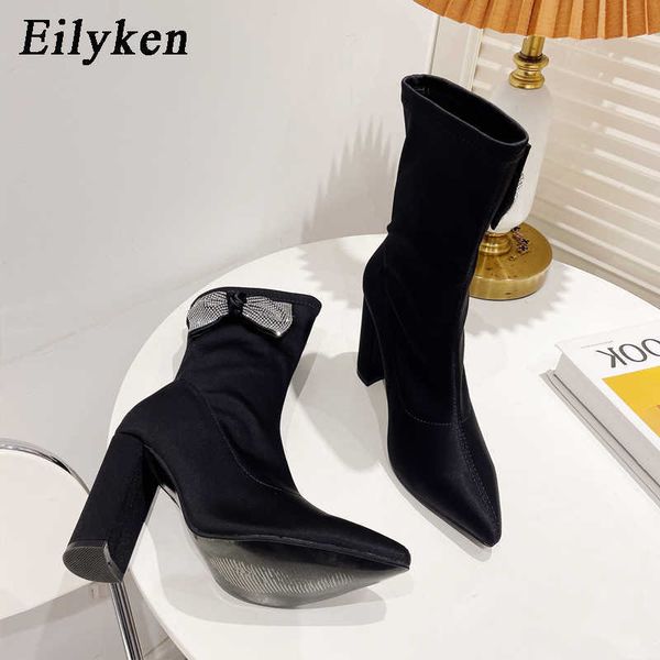 boots eilyken handmade butterfly-knot women ankle boots fashion pointed toe chunky heels winter shoes zipper stretch botas de mujer 221123, Black
boots eilyken handmade butterfly-knot women ankle boots fashion pointed toe chunky heels winter shoes zipper stretch botas de mujer 221123, Black