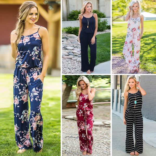 women's jumpsuits rompers summer jumpsuit women fashion sleeveless strap overalls rompers female boho style floral print loose piece tr, Black;white
women's jumpsuits rompers summer jumpsuit women fashion sleeveless strap overalls rompers female boho style floral print loose piece tr, Black;white