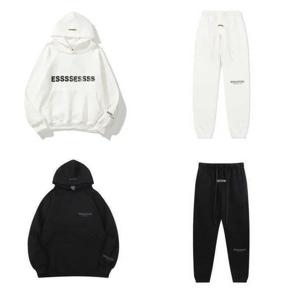 fashion luxury men's tracksuits sweatshirts letter essss hoodies men women sportswear pants suit hooded sweater casual pullover couple, Black
fashion luxury men's tracksuits sweatshirts letter essss hoodies men women sportswear pants suit hooded sweater casual pullover couple, Black