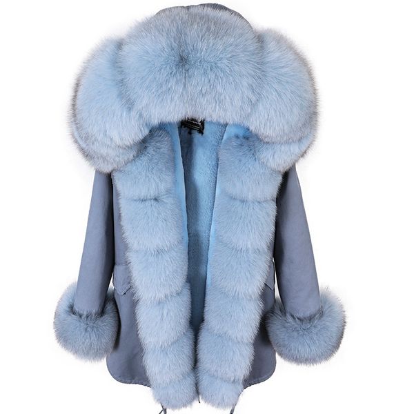 women's fur faux maomaokong winter women coat natural collar cuff black jackets outwear thick luxury real parka 221123
women's fur faux maomaokong winter women coat natural collar cuff black jackets outwear thick luxury real parka 221123
