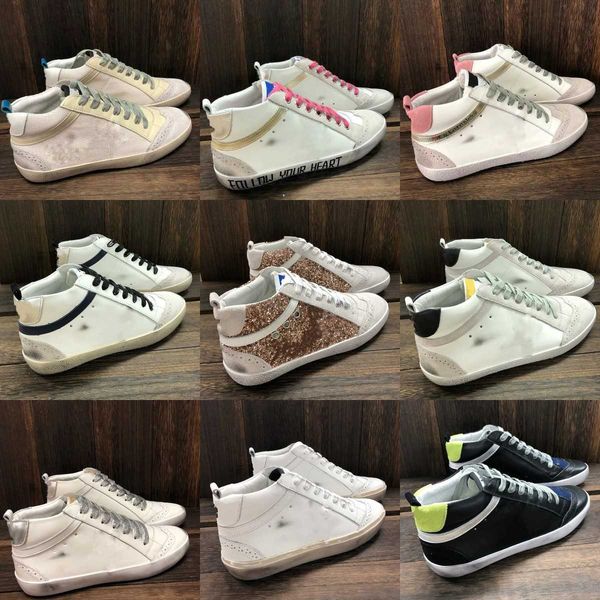 designer italy brand sneakers high-shoe golden women casual shoes trainers sequin classic white do-old dirty men shoe, Black
designer italy brand sneakers high-shoe golden women casual shoes trainers sequin classic white do-old dirty men shoe, Black