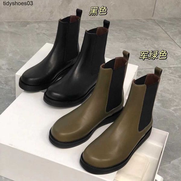 dress shoes the row chelsea boots 22 women designers rois autumn new round head flat bottom versatile fashion leather women's boots siz, Black
dress shoes the row chelsea boots 22 women designers rois autumn new round head flat bottom versatile fashion leather women's boots siz, Black