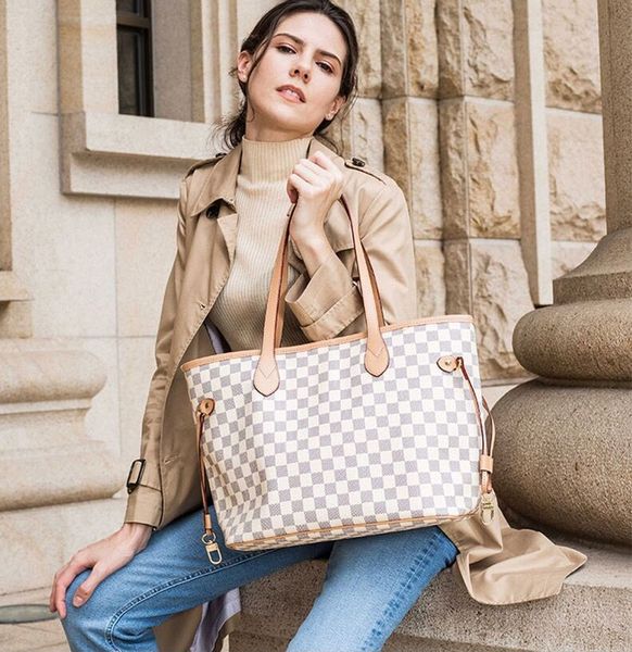8 colors lattice 2pcs shopping bags new fashion women handbags ladies designer composite bags lady clutch bag shoulder tote female purse wal
8 colors lattice 2pcs shopping bags new fashion women handbags ladies designer composite bags lady clutch bag shoulder tote female purse wal