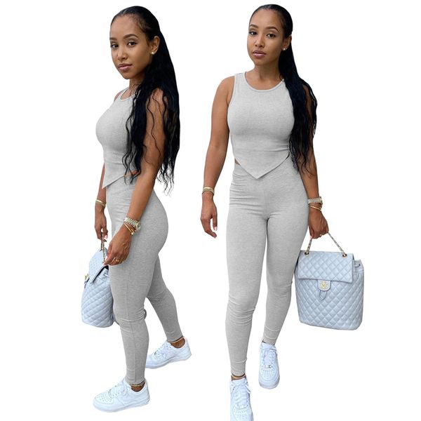 women's two piece pants tracksuit women 2 two piece set spring summer clothes sleeveless tank pencil pants suits casual women's se, White
women's two piece pants tracksuit women 2 two piece set spring summer clothes sleeveless tank pencil pants suits casual women's se, White