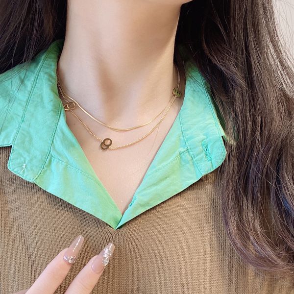 selected 18k gold-plated necklace luxury exquisite necklace designer jewelry long chain popular lovers accessories fashion gifts family frie, Silver
selected 18k gold-plated necklace luxury exquisite necklace designer jewelry long chain popular lovers accessories fashion gifts family frie, Silver