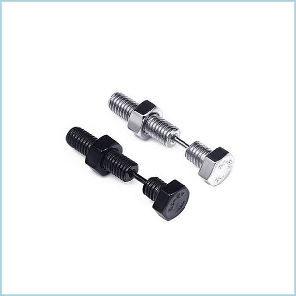 stud stainless steel screw earrings stud hine puncture ear rings punk sier black fashion jewelry for women men gift drop delivery dhzly, Golden;silver
stud stainless steel screw earrings stud hine puncture ear rings punk sier black fashion jewelry for women men gift drop delivery dhzly, Golden;silver