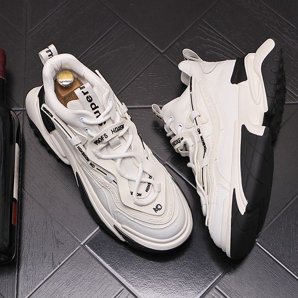 italian designer party dress wedding shoes high fashion breathable sports casual sneakers round toe thick bottom business leisure driving wa, Black
italian designer party dress wedding shoes high fashion breathable sports casual sneakers round toe thick bottom business leisure driving wa, Black