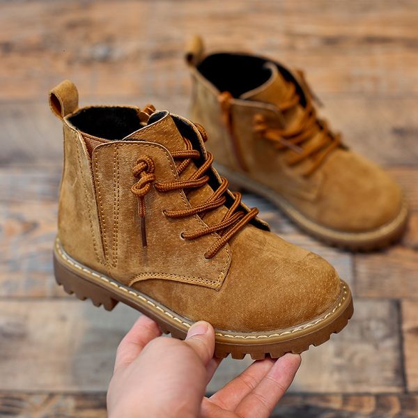 boots autumn winter children genuine leather boys handsome british style girls short baby warm cotton shoes 221123, Black;grey
boots autumn winter children genuine leather boys handsome british style girls short baby warm cotton shoes 221123, Black;grey