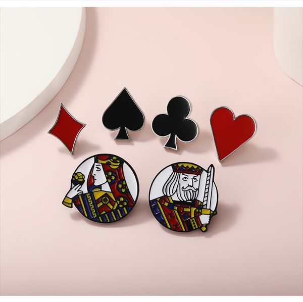 novelty poker enamel pins fashion geometric lapel badge brooches jewelry clothes accessories gifts for women men, Blue
novelty poker enamel pins fashion geometric lapel badge brooches jewelry clothes accessories gifts for women men, Blue