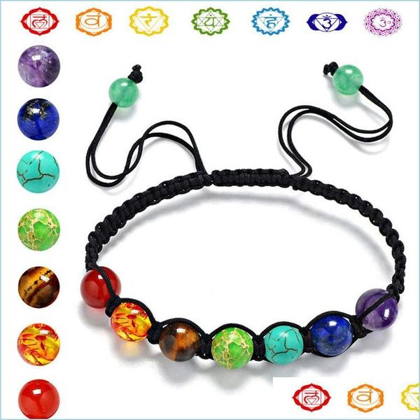 charm bracelets 7 yoga chakra bracelet charm reiki natural stone healing nce bracelets buddha women men fashion jewelry drop delivery dhhhz, Golden;silver
charm bracelets 7 yoga chakra bracelet charm reiki natural stone healing nce bracelets buddha women men fashion jewelry drop delivery dhhhz, Golden;silver