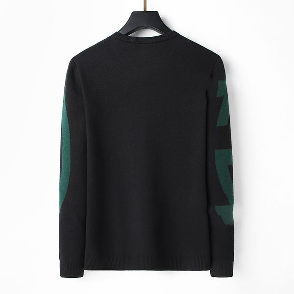 men's sweater wool with monogrammed colored stripes classic women's long sleeve pullover sweater fashion knit.asian size -3xl, White;black
men's sweater wool with monogrammed colored stripes classic women's long sleeve pullover sweater fashion knit.asian size -3xl, White;black