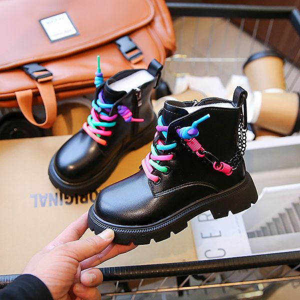 boots baby boys and girls colored laces cool street versatile children ankle autumn side zipper simple breathable pu 221123, Black;grey
boots baby boys and girls colored laces cool street versatile children ankle autumn side zipper simple breathable pu 221123, Black;grey