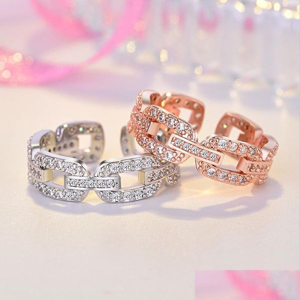 band rings hollow chain shape diamond ring band finger rose gold open adjustable rings for women girls engagement wedding fashion je dhkxj, Silver
band rings hollow chain shape diamond ring band finger rose gold open adjustable rings for women girls engagement wedding fashion je dhkxj, Silver