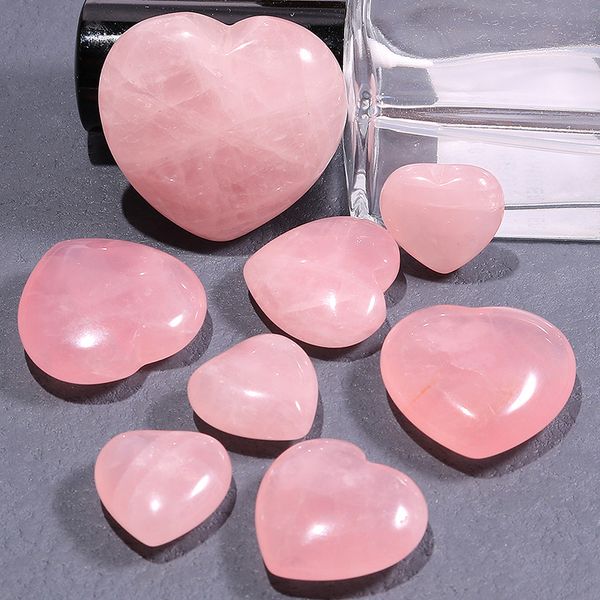 carved 20mm 25mm 30mm pink natural stone heart ornaments crystal minerals reiki healing rose quartz diy gifts citrine home decor, Black
carved 20mm 25mm 30mm pink natural stone heart ornaments crystal minerals reiki healing rose quartz diy gifts citrine home decor, Black
