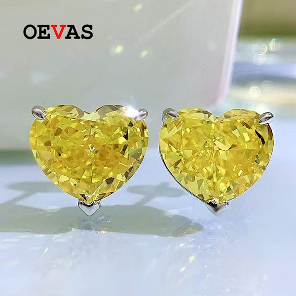 stud oevas 100% 925 sterling silver 1012mm yellow pink heart high carbon diamond earrings for women sparkling fine jewelry gift 221119, Golden;silver
stud oevas 100% 925 sterling silver 1012mm yellow pink heart high carbon diamond earrings for women sparkling fine jewelry gift 221119, Golden;silver