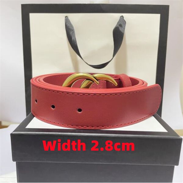 2023 fashion width 2.8cm belts classic ladies designer belt in red white yellow black casual letter smooth buckle belt with box ag1, Black;brown
2023 fashion width 2.8cm belts classic ladies designer belt in red white yellow black casual letter smooth buckle belt with box ag1, Black;brown