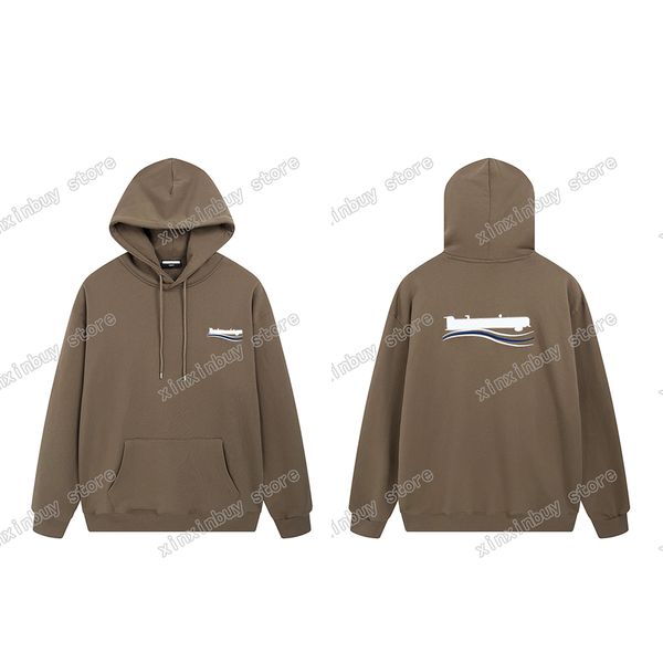 xinxinbuy men designer hoodie sweatshirt paris sea wave letter embroidery women green purple black brown apricot grey oversize m-3xl
xinxinbuy men designer hoodie sweatshirt paris sea wave letter embroidery women green purple black brown apricot grey oversize m-3xl