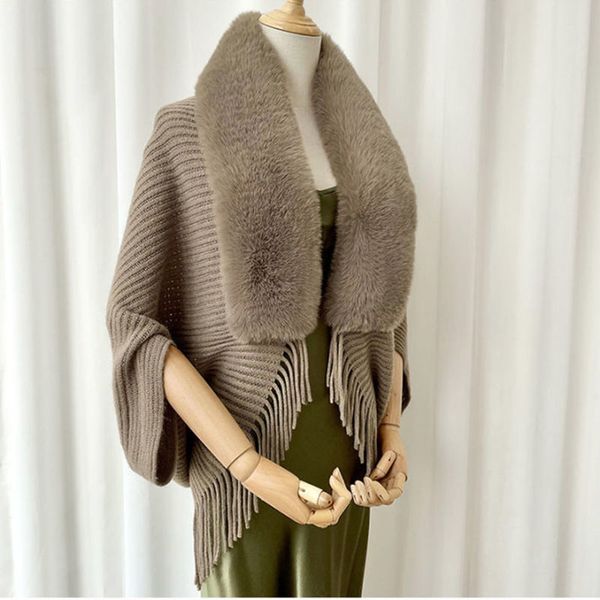 women's knits tees bat wing sleeve autumn women knitted cardigan with faux fur trimming casual loose warm female open stitch sweaters f, White 
women's knits tees bat wing sleeve autumn women knitted cardigan with faux fur trimming casual loose warm female open stitch sweaters f, White