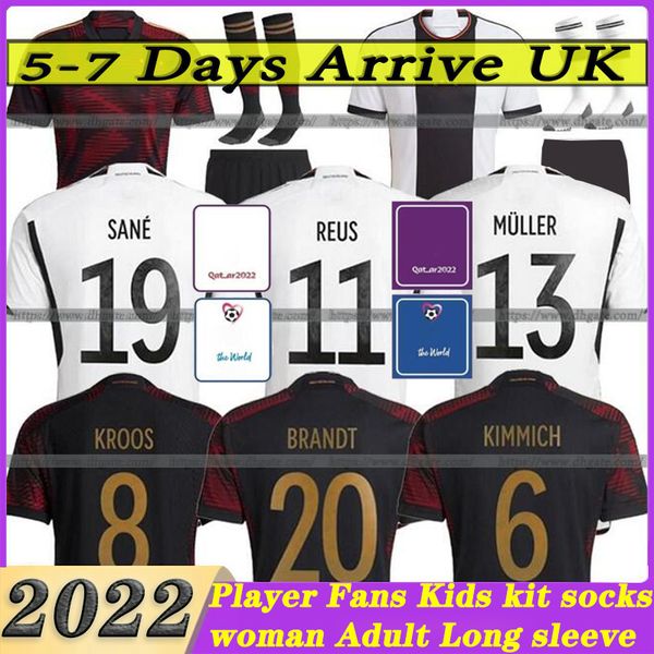2022 sane soccer jerseys germanies hummels kroos werner muller retro football shirt gnabry reus musiala woman men kids kit long sleeve unifo, Black;yellow
2022 sane soccer jerseys germanies hummels kroos werner muller retro football shirt gnabry reus musiala woman men kids kit long sleeve unifo, Black;yellow