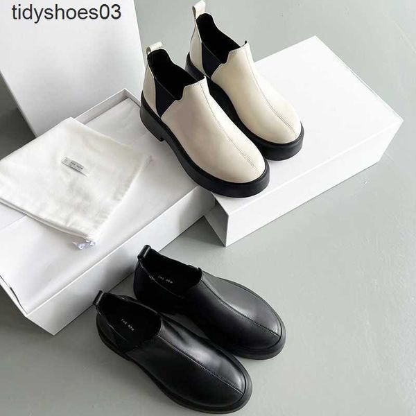 dress shoes the row women designers rois thick soles in autumn and winter are high and soft sheepskin chelsea short boots size 34-39, Black
dress shoes the row women designers rois thick soles in autumn and winter are high and soft sheepskin chelsea short boots size 34-39, Black