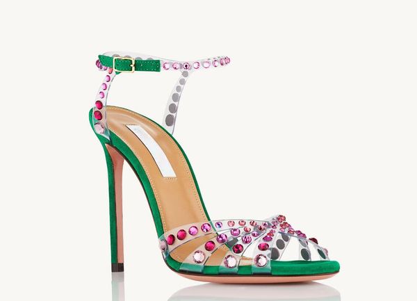 fashion aquazzuras pvc designers womens sandals olympia sandal heels crysta buckle party wedding dress shoes heel back strap leather sole sa, Black
fashion aquazzuras pvc designers womens sandals olympia sandal heels crysta buckle party wedding dress shoes heel back strap leather sole sa, Black
