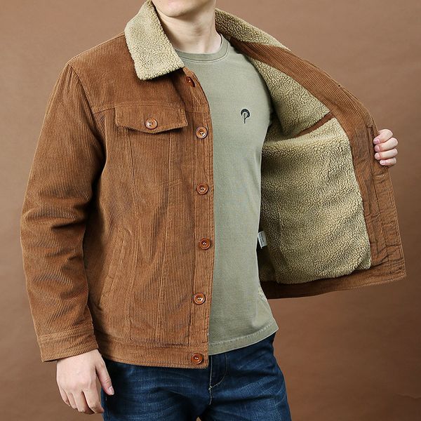 men's down parkas corduroy winter coat men puffer jacket autumn and korean style long over the knee cotton padded keep warm 221122, Black
men's down parkas corduroy winter coat men puffer jacket autumn and korean style long over the knee cotton padded keep warm 221122, Black