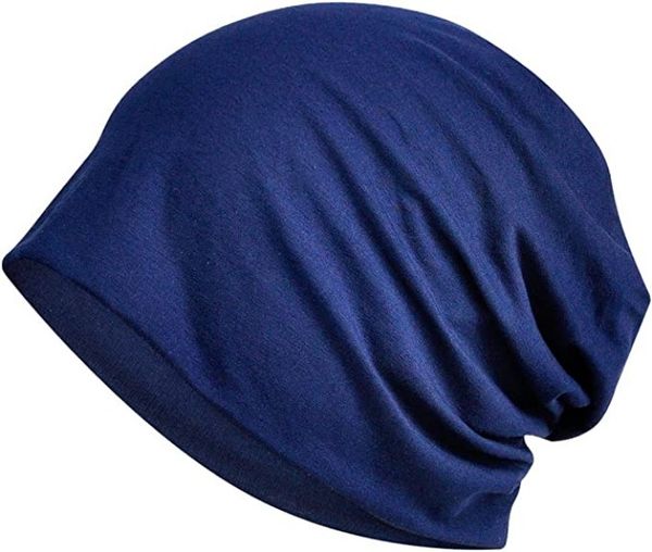 women's solid color cotton beanie baggy casual chemo cap femme turban hat, Blue;gray
women's solid color cotton beanie baggy casual chemo cap femme turban hat, Blue;gray