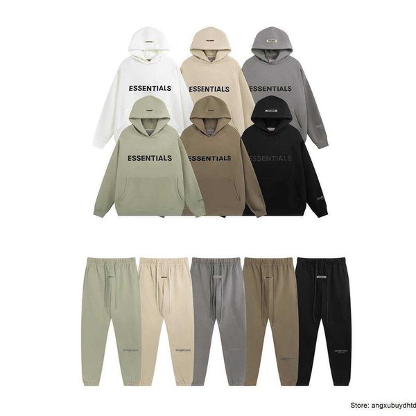 hip-hop brand essential men's tracksuits multi-line branching letters hooded pants set cotton fashion two-piece women's hoodie, Gray
hip-hop brand essential men's tracksuits multi-line branching letters hooded pants set cotton fashion two-piece women's hoodie, Gray