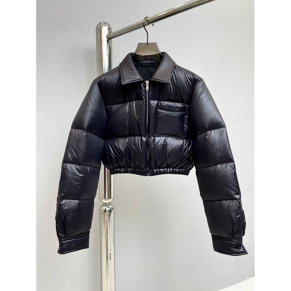 brand women's down designer design short thick coat for winter warmth style lapel couple's style s-l, Black
brand women's down designer design short thick coat for winter warmth style lapel couple's style s-l, Black