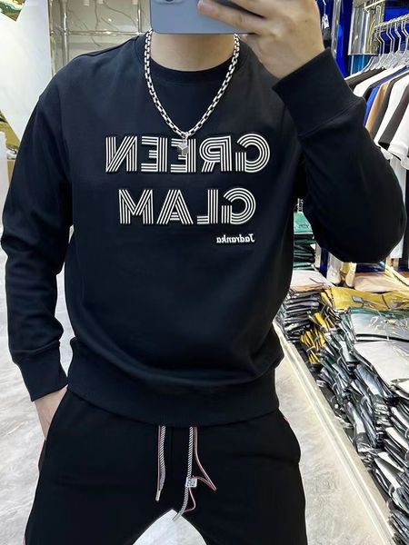 casual men's sweater hoodie fashion winter new letter printing design sports long sleeved shirt round neck slim versatile raglan pullov, Black
casual men's sweater hoodie fashion winter new letter printing design sports long sleeved shirt round neck slim versatile raglan pullov, Black