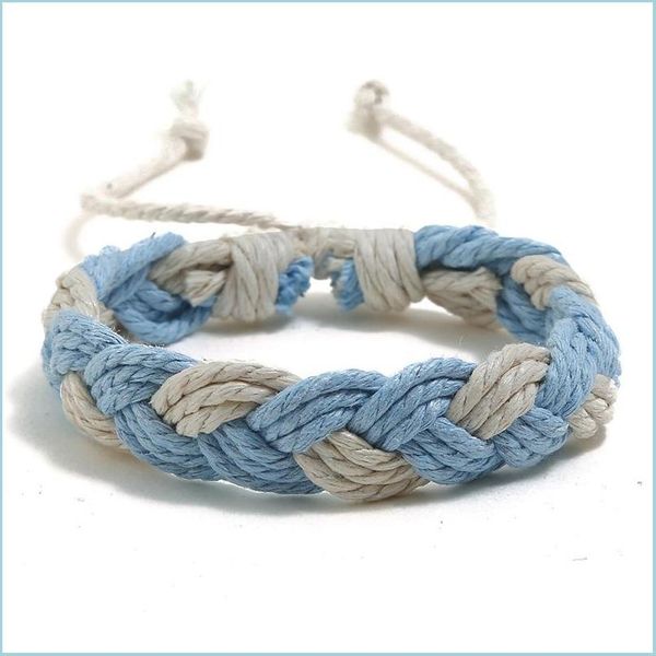 other bracelets rope weave braid bracelet handmade contrast color adjustable bracelets bangle cuff for women men fashion jewelry dro dhn6s, Golden;silver
other bracelets rope weave braid bracelet handmade contrast color adjustable bracelets bangle cuff for women men fashion jewelry dro dhn6s, Golden;silver
