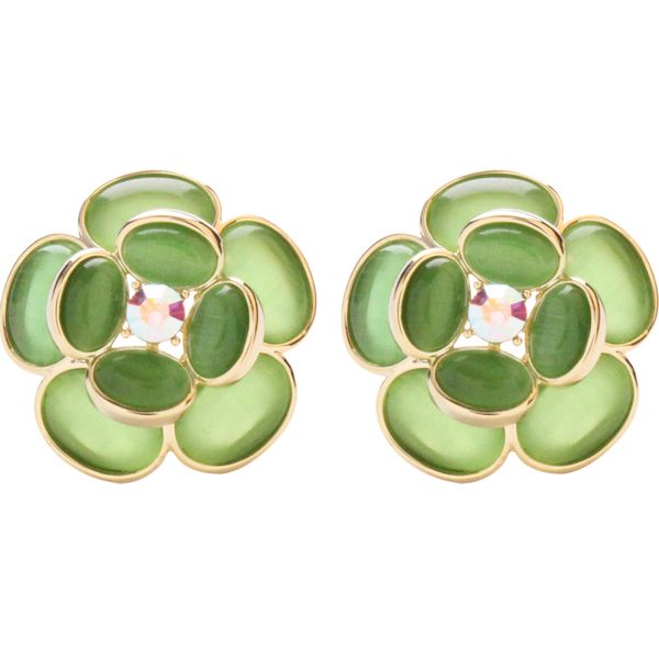 elegant enamel green pink flower ear stud women earrings fashion metal eardrop copper accessories earwear, Golden;silver
elegant enamel green pink flower ear stud women earrings fashion metal eardrop copper accessories earwear, Golden;silver