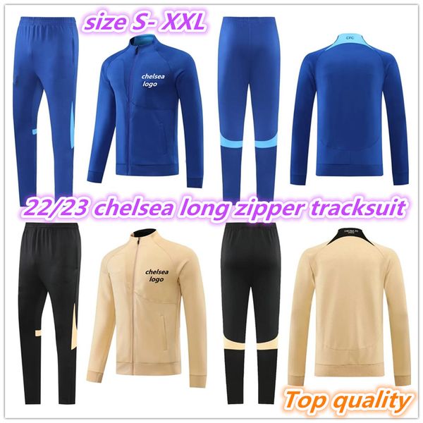 22 23 cfc long zipper jacket soccer tracksuit jerseys sterling havertz pulisic ziyech kante werner football jackets 2022 2023 deleson kane h, Black
22 23 cfc long zipper jacket soccer tracksuit jerseys sterling havertz pulisic ziyech kante werner football jackets 2022 2023 deleson kane h, Black
