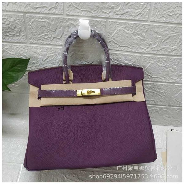 designers bags herme birkin 2022 new lychee pattern bag fashionable purple layer cowhide leather women's mouth lock yzl
designers bags herme birkin 2022 new lychee pattern bag fashionable purple layer cowhide leather women's mouth lock yzl