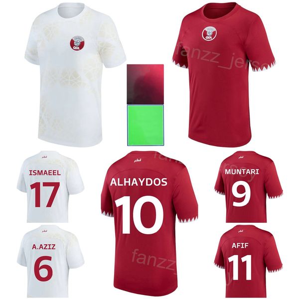 national team qatar soccer 3 abdelkarim hassan jerseys 2022 world cup 6 abdulaziz hatem 2 pedro miguel 1 saad al-sheeb almoez ali hassan al-, Black;yellow
national team qatar soccer 3 abdelkarim hassan jerseys 2022 world cup 6 abdulaziz hatem 2 pedro miguel 1 saad al-sheeb almoez ali hassan al-, Black;yellow
