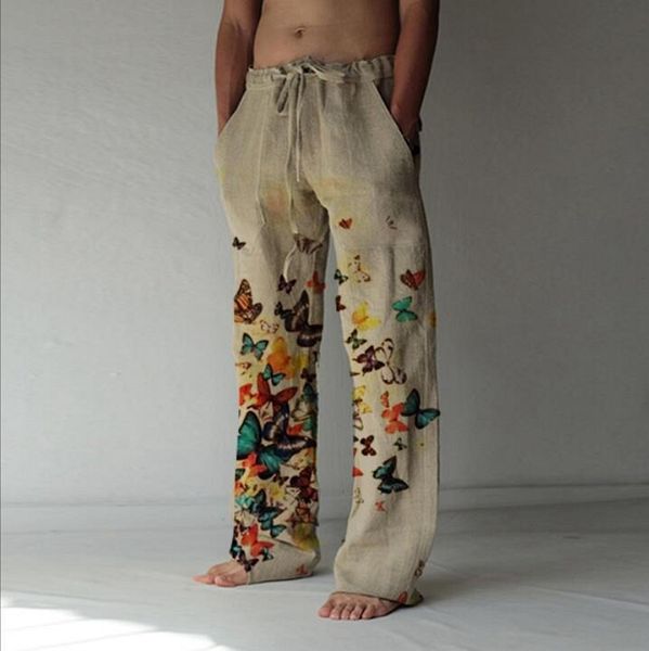 men s pants cotton linen casual trousers pocket drawstring sweatpants daily simple loose pantalones hombre 221123, Black
men s pants cotton linen casual trousers pocket drawstring sweatpants daily simple loose pantalones hombre 221123, Black